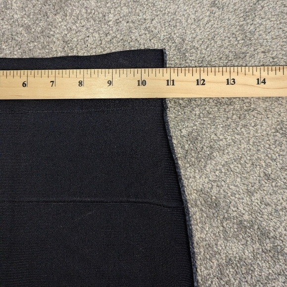 Bcbgmaxazria black bandage pencil skirt bodycon size XS - Picture 4 of 7